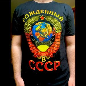 T-shirt Born in USSR